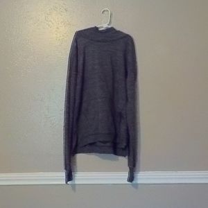 Girls Plain Grey Sweatshirt